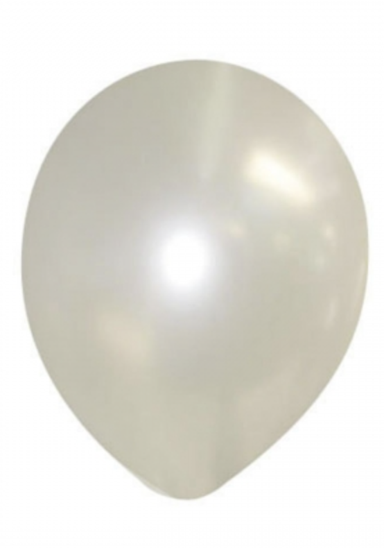 white Pearl balloons